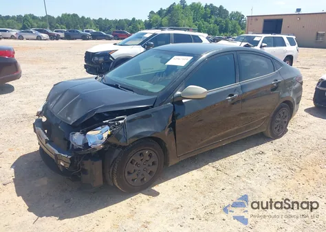 2017 Hyundai Accent Se z USA, uszkodzony, nr VIN KMHCT4AE6HU315858